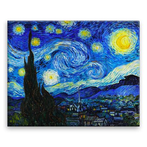 Obraz na plátně Hvězdná noc van Gogh Malujsi cz