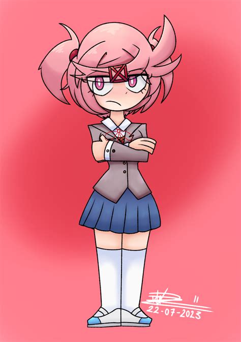 Natsuki By Yaspelota On Newgrounds