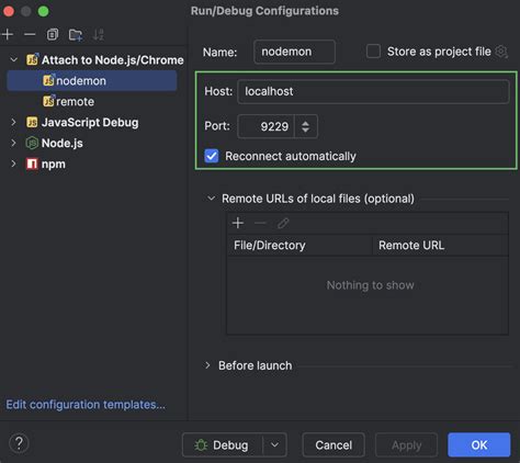 Running And Debugging Node Js WebStorm Documentation