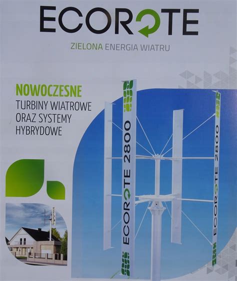 Turbina Wiatrowa Pionowa Hipar Ecorote W Vawt