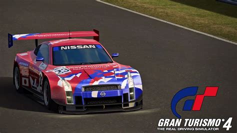 Gran Turismo 4 Nissan GT R Concept LM Race Car 02 Motegi 4K