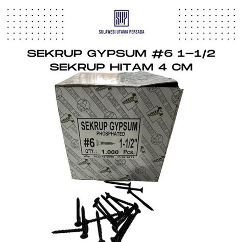 Jual Skrup Gypsum Dan Kayu Merk Lion Inch Cm Sekrup Kayu