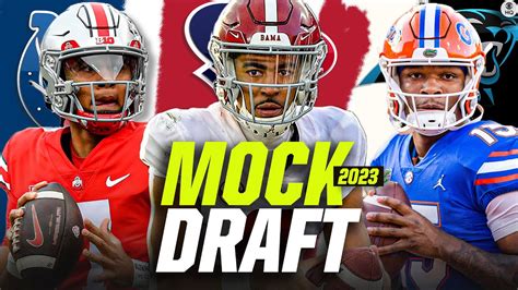 2023 Nfl Mock Draft Four Quarterbacks In Top Ten Picks More Cbs