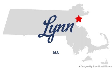 Map of Lynn, MA, Massachusetts