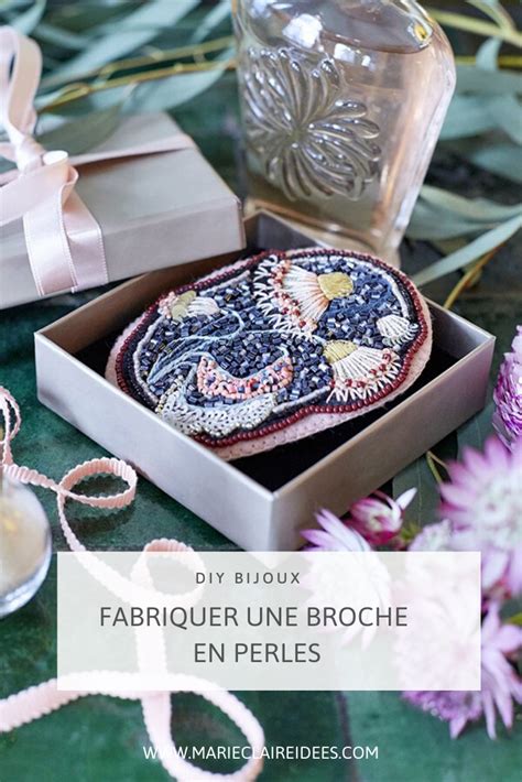 Tutoriel Pour Fabriquer Une Broche En Perles Miyuki Broche En Perles