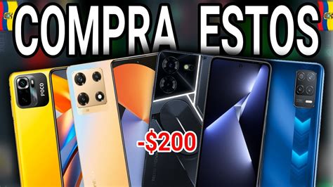 Top Celulares CALIDAD PRECIO Por MENOS DE 200 En ECUADOR YouTube