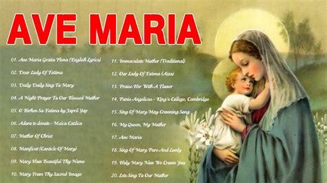 Classic Marian Hymns Sung In Gregorian Ambrosian And Gallican Chants