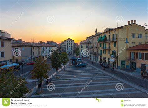 Verona Italy September 08 2016 City Landscape On The Early Morning