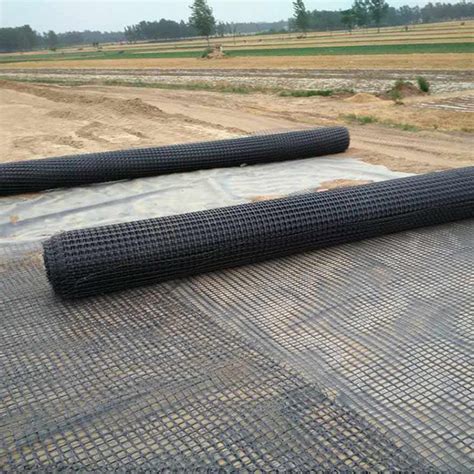 Astm Plastic Pp Geogrid High Strength Reinforced Square Mesh Structure