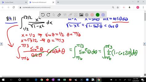 Solvedtrigonometric Substitutions Evaluate The Following Integrals Using Trigonometric