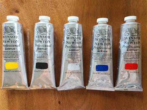 Winsor And Newton Acrylic Paint Review Galeria Vs Professional