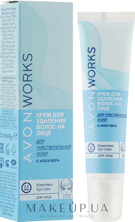 Крем для видалення волосся на обличчі з алое вера - Avon Works: купити ...