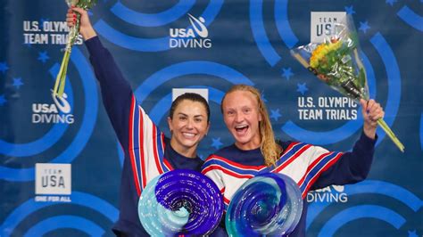 Kassidy Cook Sarah Bacon Qualify For Us Olympic Diving Team In