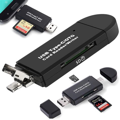 Sd card reader microsd tf usb usb-c micro usb 3w1 | CATEGORIES ...