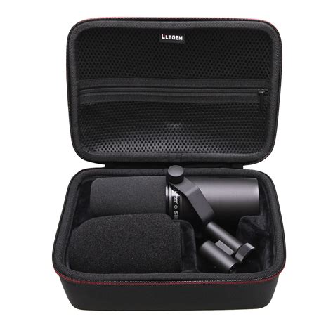 LTGEM Estuche R Gido EVA Para Shure SM7B MV7 MV7X Micr Fono Din Mico