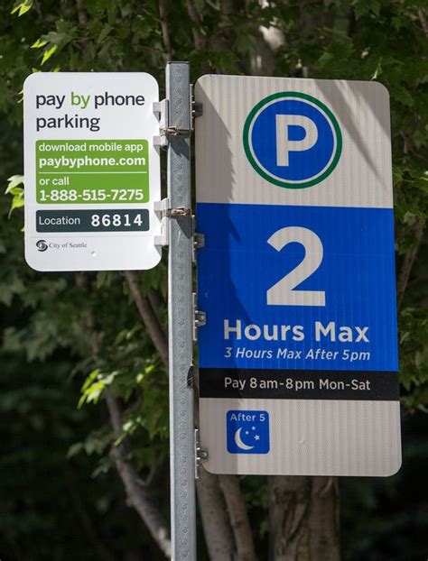 Pay for on-street parking downtown with your phone | The Seattle Times