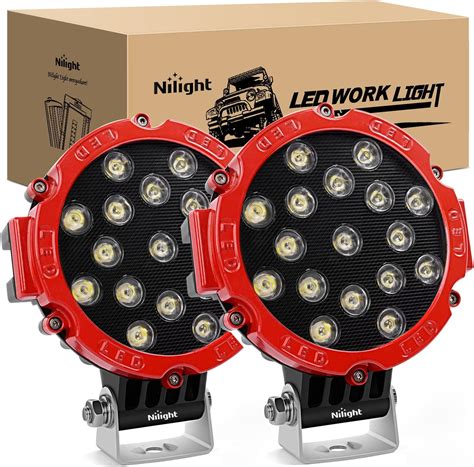 Nilight C Psulas Led De Pulgadas W Lm Luces De