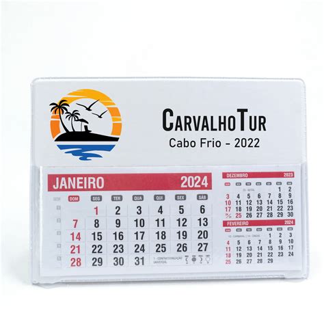 Calendário de Mesa Pvc Personalizado Elo7 Produtos Especiais