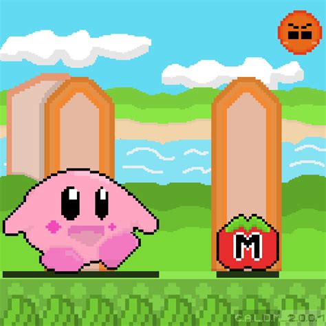 Kirby (Kirby's Adventure): by CALDM2001 on Newgrounds