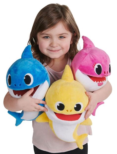 Pinkfong Baby Shark Singing Puppet With Tempo Control Toy Sense