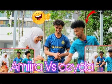 Amiira Iyo Ceyda Oo Isku Balamiyay Team Qab Qab Youtube