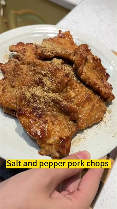 Air Fryer Chinese Salt And Pepper Pork Chops Artofit