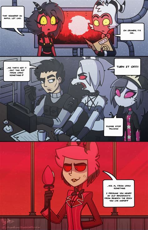 Pin By Gamers Fun On Helluva Boss Hazbin Hotel Comics Crossover