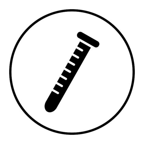 Premium Vector Test Tube Icon