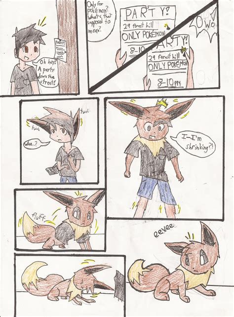 Eevee Tf by firepikachu123 on DeviantArt