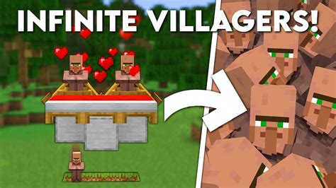 Minecraft Easiest Villager Breeder Tutorial Infinite Villagers Youtube