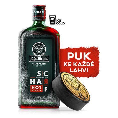 Jägermeister SCHARF 33 0 7l s pukem Bottles and Stories