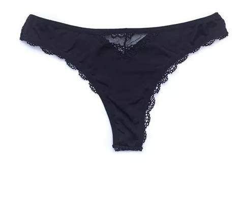 Calcinha Fio Dental Lingerie Algodão Cintura Baixa MercadoLivre