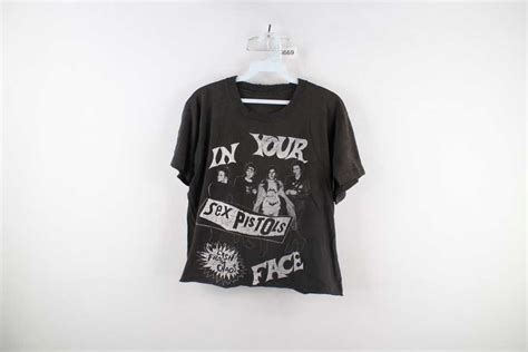 Vintage Vintage 80s Cropped Sex Pistols Cash From Cha Gem