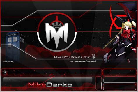 Mikedarko Private Chat Back By Mikedarko On Deviantart