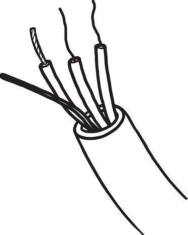 Electrical wire clipart - Clipground