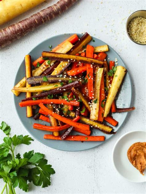 Miso Glazed Carrots Recipe I Heart Vegetables