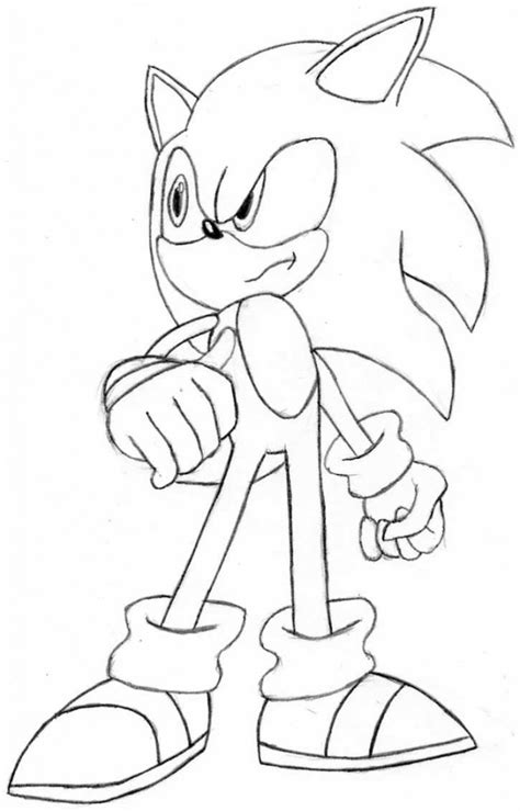 Free Printable Sonic The Hedgehog Coloring Pages For Kids