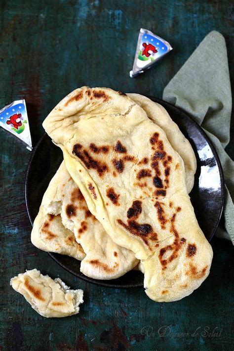 Cheese naans pas à pas Un déjeuner de soleil Recettes de cuisine