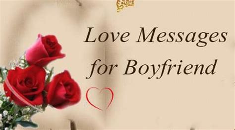 Love Messages for Boyfriend, Romantic Love Text Messages