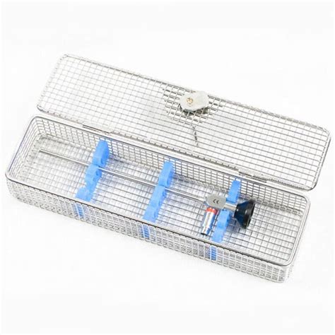 2Pc Endoscope Sterilization Tray Sterilizition Cassette Tray Box