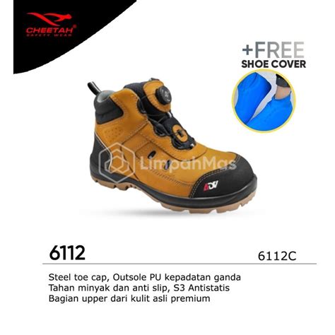 Sepatu Safety Cheetah Jubatus C Lazada Indonesia