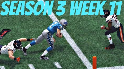 Madden Connected Franchise Season Week Vs Bears Youtube