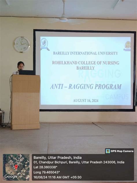 Rohilkhand College of Nursing has successfully completed a two-day Anti ...