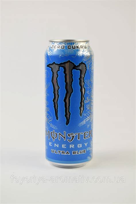 Газированный энергетический напиток Monster Energy Ultra Blue 500 мл ...