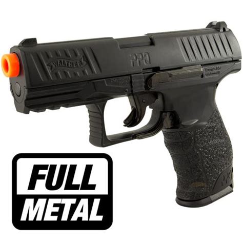 Pistola Airsoft Walther PPQ Full Metal Calibre 6mm