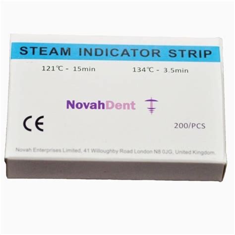 Novahdent Steam Indicator Strips Pk Lavadent Online