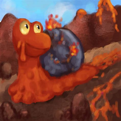 Lava Snail by DelphoxDude on DeviantArt