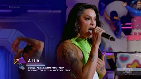 Pabllo Vittar A Lua Ao Vivo Caldeirão Mion 02 03 2024 YouTube