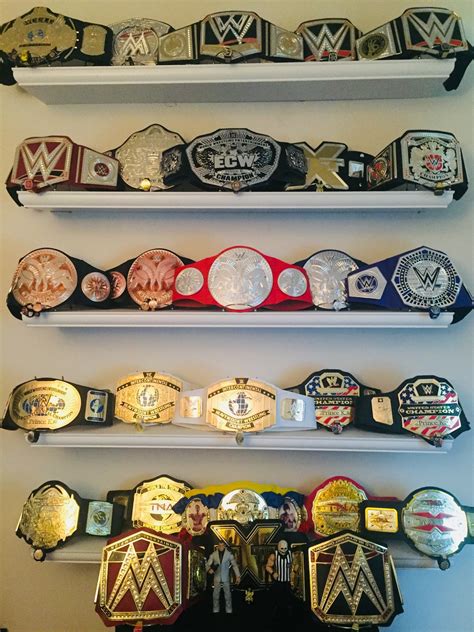 How Do You Display Your Wrestling Figure Championship Belts