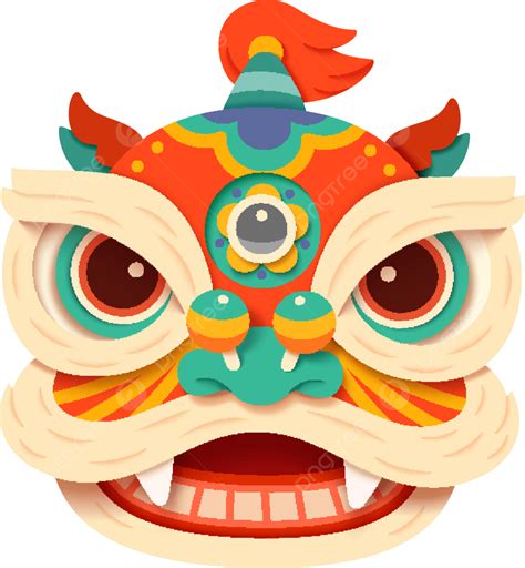 Chinese Lion Dance Vector Design Images Dragon And Lion Dance Gear